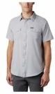 Blouse Columbia Men Utilizer II Solid Short Sleeve Shirt Columbia Grey-S
