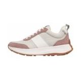 FitFlop Women F-Mode Flow Sneaker Nylon Suede Mix Dusky Pink Mix-Schoenmaat 36