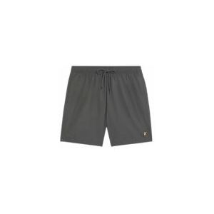 Zwembroek Lyle & Scott Men Plain Gunmetal-L