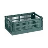 Opbergbox HAY Colour Crate Small Dark Green