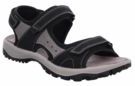 Rohde - Biella 5380 - Sandaal - Black - Nubuck Leer