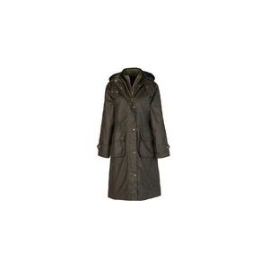 Barbour - Long Cannich Wax - Jas - Groen - Dames - Extra Lang Model