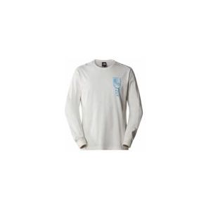 Longsleeve The North Face Men Outdoor Graphic L/S White Dune-L