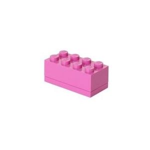 Opbergbox Lego Mini Brick 8 Roze