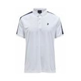Polo Peak Performance Men Player Polo White Salute Blue-M
