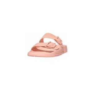 FitFlop Women iQushion Two-Bar Buckle Slides Blushy-Schoenmaat 38