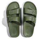 Freedom Moses - Basic - Slipper - Groen - 100% PCU - Vegan - Waterbestendig