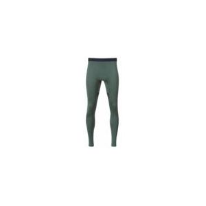 Legging Bergans Men Inner: Pure Merino Tights Dark Jade Green/Navy Blue-XL