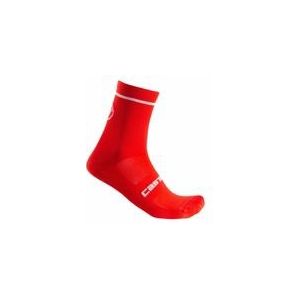 Fietssok Castelli Entrata 13 Sock Red-Schoenmaat 44 - 47