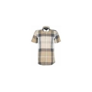 Blouse Barbour Men Douglas S/S Tailored Shirt Amble Sand Tartan-XL