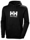 Hoodie Helly Hansen Men Logo Black Black-XXL