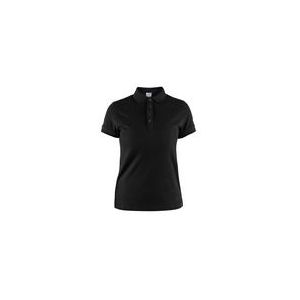 Polo Craft Women Casual Pique Black