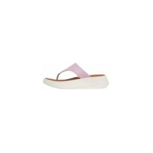 FitFlop Women F-Mode Leather Flatform Toe-Post Wild Lilac-Schoenmaat 40