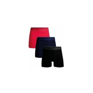 Boxershort Muchachomalo Men Microfiber Black Blue Red (3-Pack) 24-M