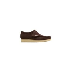 Veterschoen Clarks Originals Men Wallabee Dark Brown-Schoenmaat 44