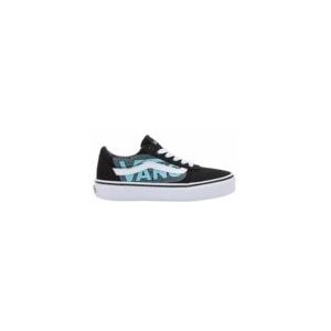 Vans Youth Ward Glow Neon Blue/Black-Schoenmaat 32