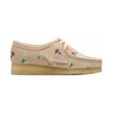 Veterschoen Clarks Originals Women Wallabee Taupe Embroidery-Schoenmaat 39