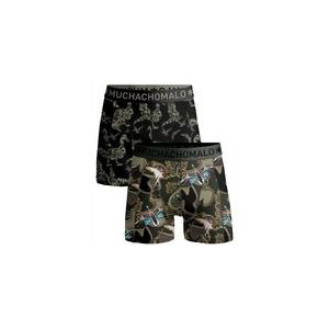 Boxershort Muchachomalo Men Shorts Duck Print Green (2-Pack)-S