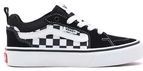 Vans Youth Filmore Checkerboard Black White-Schoenmaat 34,5