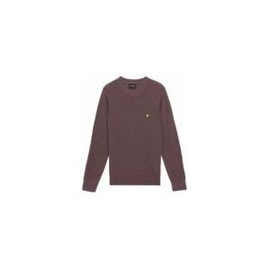 Lyle & Scott - Engineered Rib Crew Neck - Trui - Espresso