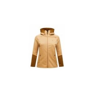 Peak Performance - Rider Essentials Zip Hood - Vest - Sierra Sand/Earthy Summit