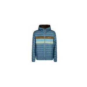 Jas Cotopaxi Men Fuego Down Hooded Jacket Blue Spruce Stripes-M