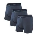 Saxx - Daytripper Bb Fly 3pk - Boxershort - Navy - Set van 3
