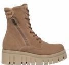 NeroGiardini - I514911D - Velour Mou - Damesboots - Leer - Platformzool - Hakhoogte 5,5 cm