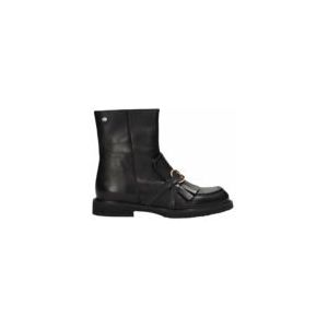 Fred de la Bretoniere Women Paris Hay Ankle Boot Leather Black-Schoenmaat 39