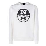 Trui North Sails Men Crewneck Sweatshirt Graphic Marshmallow-XXL