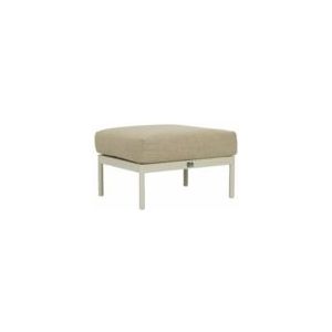 Voetenbank Applebee Condor Ottoman 68 Aluminium Oyster Cotton Flower