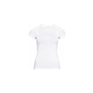 Ondershirt Odlo Women Crew Neck S/S Performance X-Light White-XS