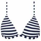 Barts - Yadbor - Triangelbikinitop - Wit/Blauw