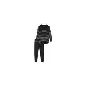 Pyjama Schiesser Women 161069 Nightwear Black-Maat 50