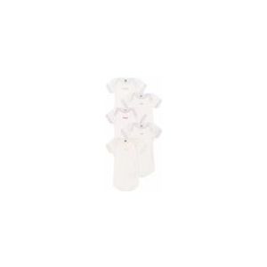 Rompertje Petit Bateau 5 Bodies Us Mc Wit (Set van 5)-Maat 67 - 6 maanden