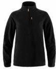 Fjällräven - Övik Lite Fleece Half Zip - Fleece Trui - Zwart
