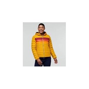 Jas Cotopaxi Women Fuego Down Hooded Jacket Amber Stripes-L