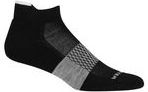 Icebreaker - Multisport Light Micro - Sok - Black Snow - 63% Wol, 35% Nylon, 2% Elastane