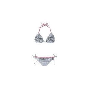 Bikini Barts Women Alani Ruffle Triangle Navy-Maat 34