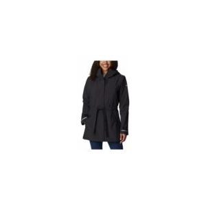 Jas Columbia Women Here And There Trench II Black-M