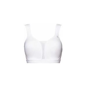 Sport BH Odlo Women Sport Bra Padded High C-Cup White-Maat 75