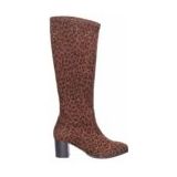 JJ Footwear - Rabat - Dameslaars - Bruin - Suede - Panterprint
