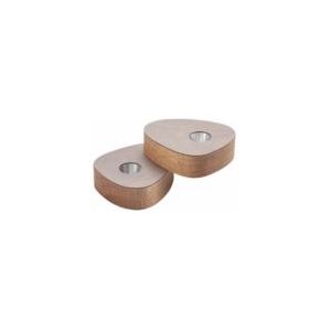 Kaarshouder Lind DNA Curve Bull Warm Grey (Set van 2)