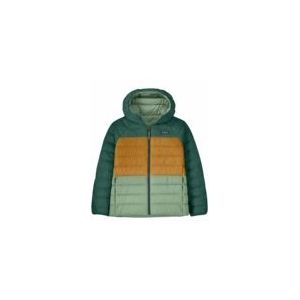 Patagonia - Kids Reversible Down Sweater Hoody - Donsjack - Groen