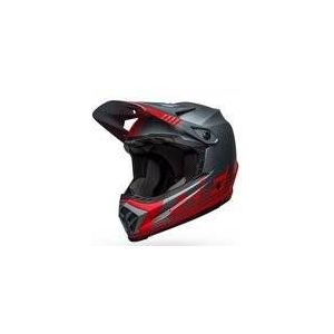 Fietshelm Bell Full-9 Fusion Mips Matte Gray Red-52 - 56 cm