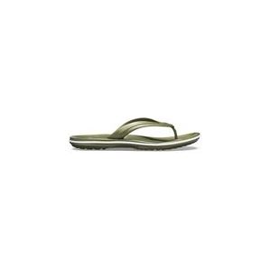 Slipper Crocs Crocband Flip Army Green White-Schoenmaat 39 - 40