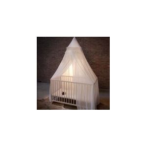 Deconet Katoen Baby klamboe Castle - topframe 40x40cm/ 800cm omtrek WIT - baby