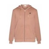 Vest KnowledgeCotton Apparel Men Ask Regular Zip Hood Kangaroo Badge Sweat Chocolate Malt-XL