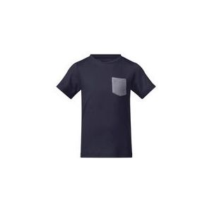 T-Shirt Bergans Kids Myske Wool Navy Blue-Maat 110