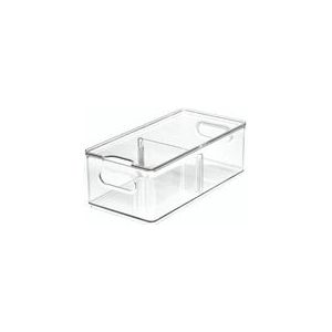 Koelkast Opbergbox met Verdeelvakken Groot iDesign The Home Edit Transparant (30,5 x 15,2 cm)